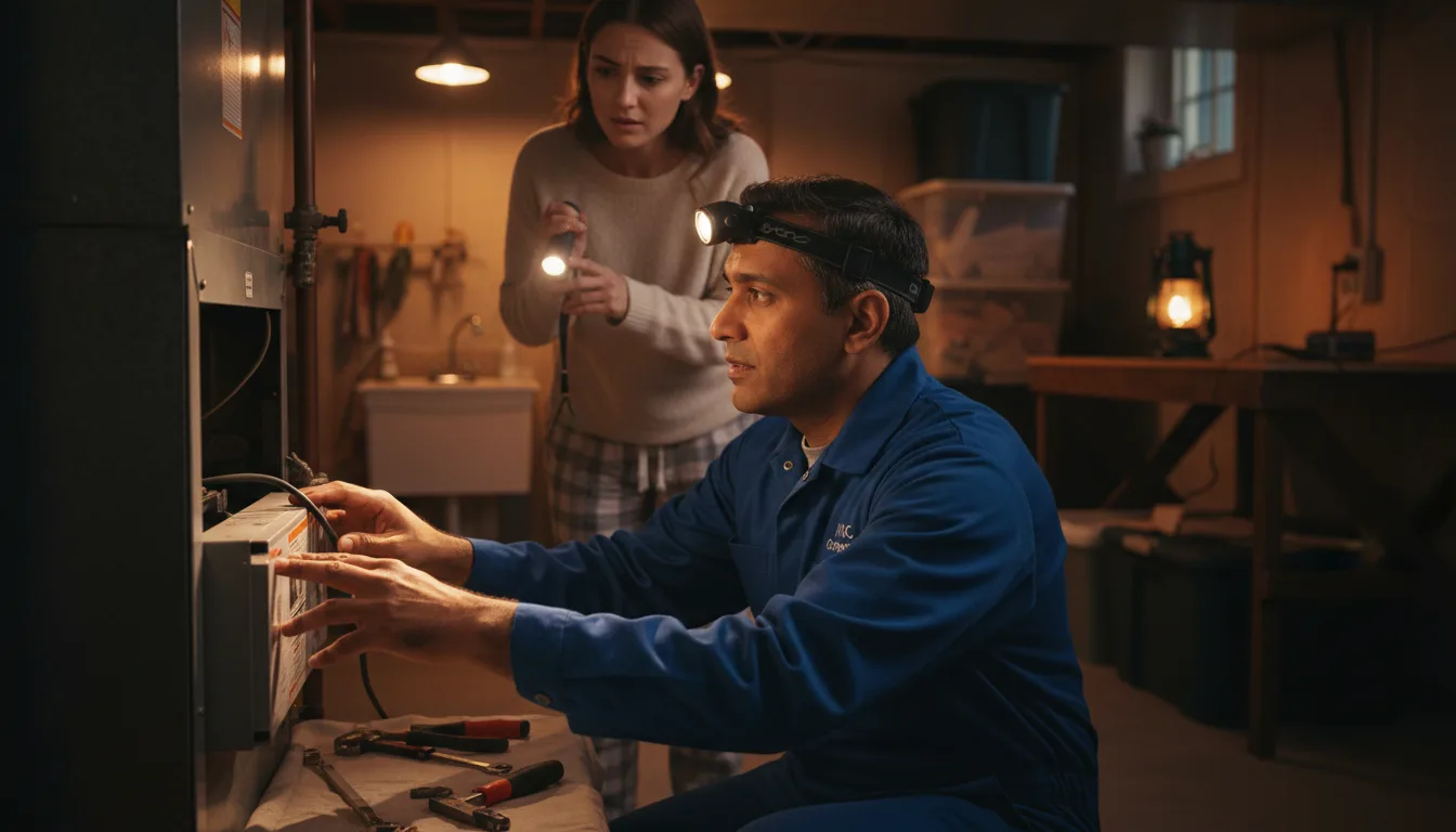 Emergency HVAC Repair in New Town, ND near me · HVAC